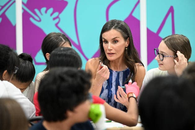 Royals, Spain, Queen Letitia visits book fair in Madrid