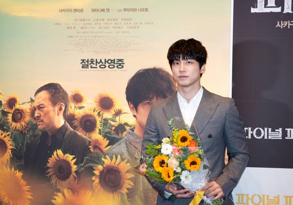 Film, The Final Piece press conference in Seoul