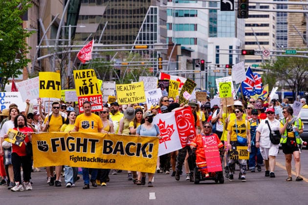 Canada, Fight Back Rally in Edmonton