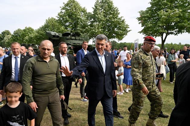 Croatia, National Day celebrations in Zagreb