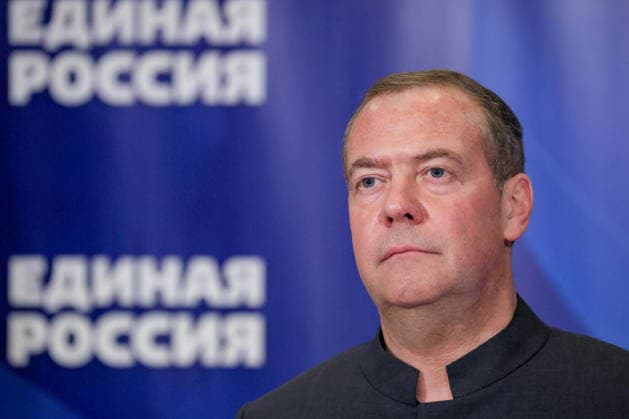 Russia, Dmitry Medvedev during conference in Moscow