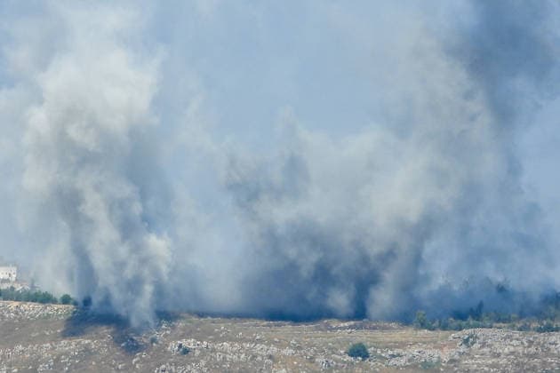 War in the Middle East, Israeli airstrike on Nabataea, Lebanon