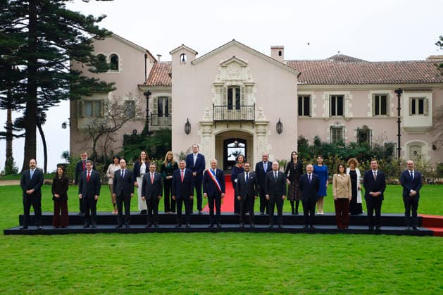 Chile, official photo of President Jose Antonio Kast and the Cabinet of Ministers