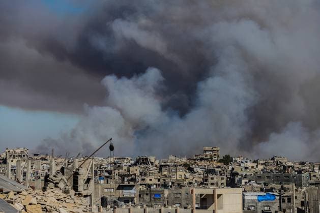 Middle East conflict, Gaza, Israeli airstrike on Jabalia