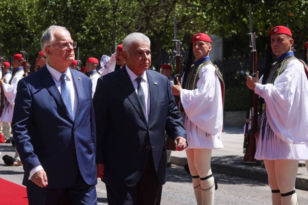 Greece, Konstantinos Tasoulas receives Jose Raul Mulino in Athens