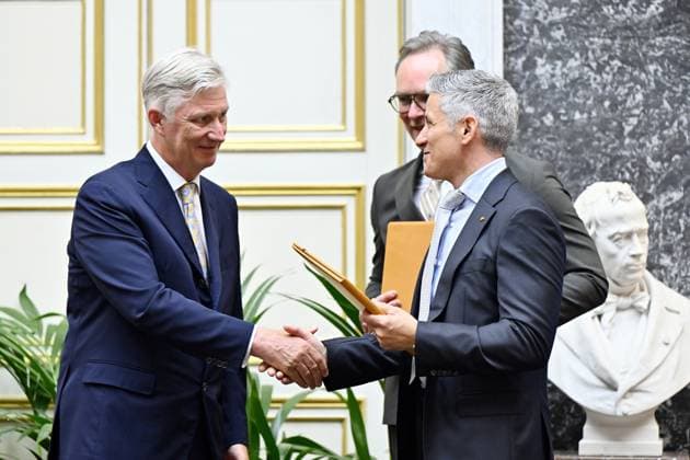 Royals, King Philippe at the award ceremony for the Francqui Collen Prize in Brussels