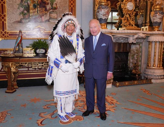 Royals, King Charles III audience at Buckingham Palace in London