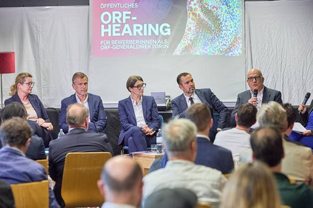 Austria, Public hearing of candidates for the office of ORF Director General in Vienna