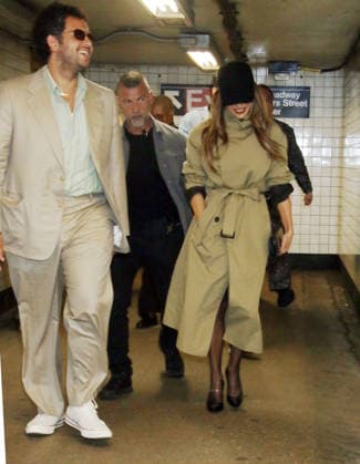 Celebrity, Jennifer Lopez on the road in New York