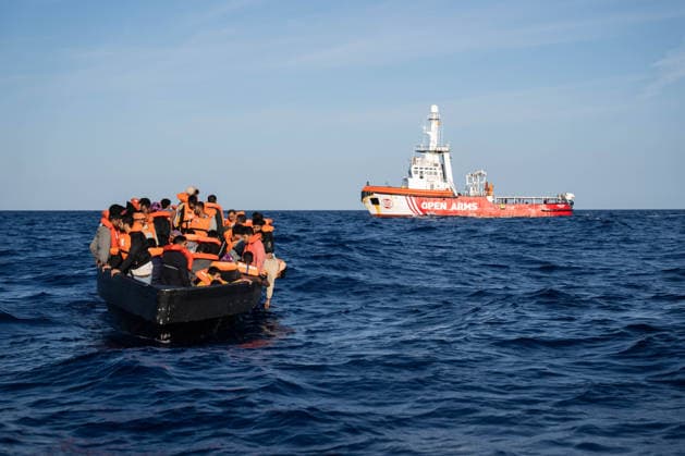 Mediterranean, NGO Open Arms rescues 58 migrants