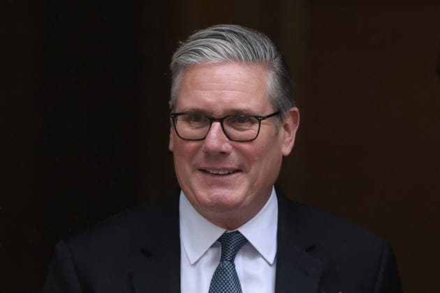 Great Britain, Keir Starmer leaves 10 Downing Street in London