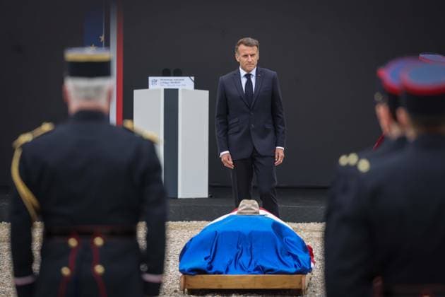 France, funeral service for philosopher and sociologist Edgar Morin in Paris