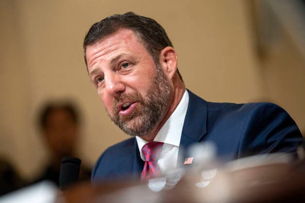USA, Markwayne Mullin at the hearing of the Committee on Homeland Security on the budget request for the 2027 financial year in Washington DC