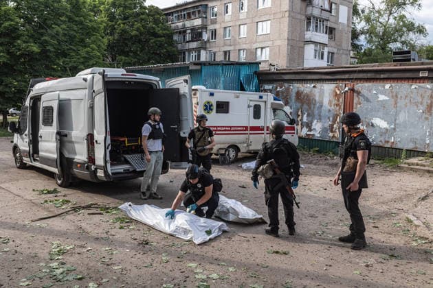 Ukraine war, Russian attack on Kramatorsk