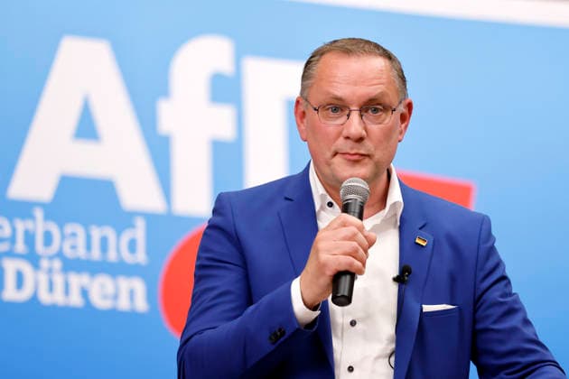 NRW, Future NRW - Future AFD event at Burgau Castle in Düren