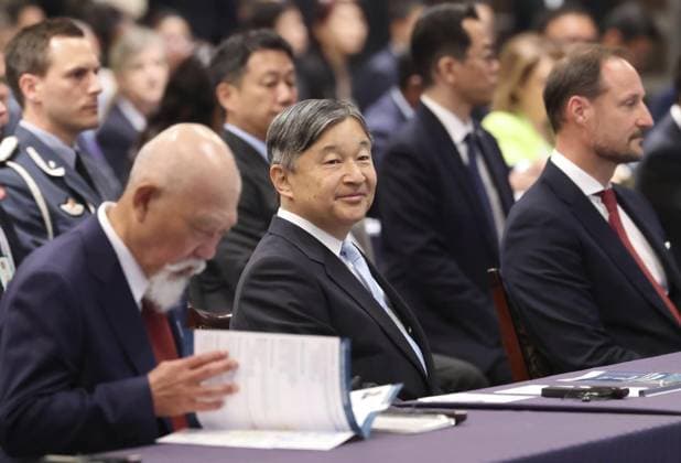 Royals, Japan, Emperor Naruhito visits ocean conference in Tokyo