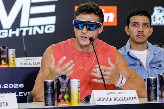 Celebrity, Fame Fighting press conference in Leverkusen