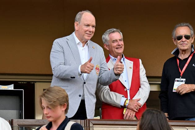 Royals, Monaco, Prince Albert attends charity football match