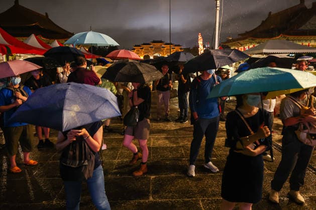 Taiwan, commemoration of the anniversary of the Tiananmen massacre