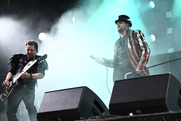 Music, Sweden Rock Festival in Norje near Sölvesborg, The Striders concert