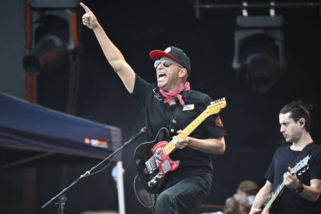 Music, Sweden Rock Festival in Norje near Sölvesborg, Tom Morello concert