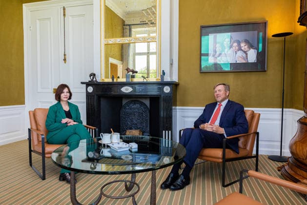 Royals, Netherlands, King Willem-Alexander audience in The Hague