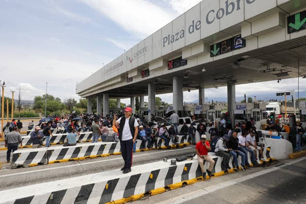 Mexico, protests in Mexico City