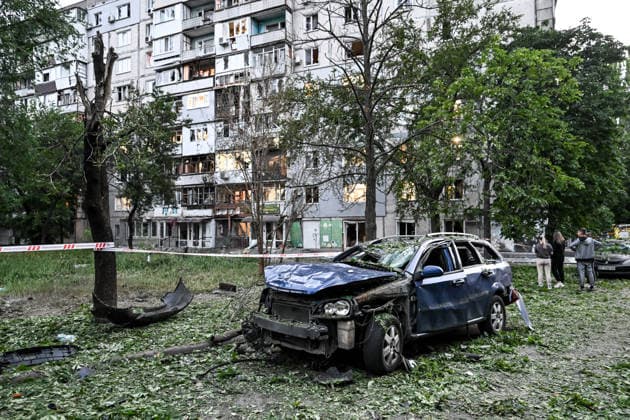 Ukraine war, Russian attack on Zaporizhia
