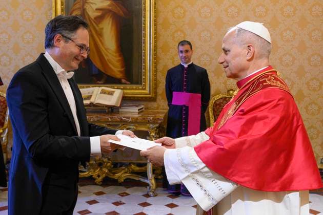 Vatican, audience with Pope Leo XIV.