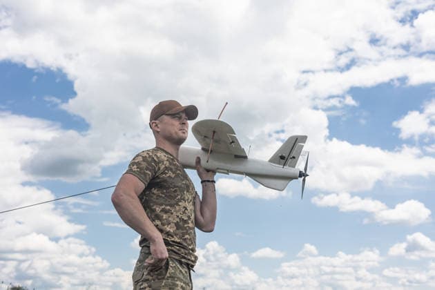 Ukraine war, Ukrainian drone unit in Donetsk
