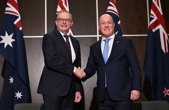 Australia, Anthony Albanese meets Christopher Luxon