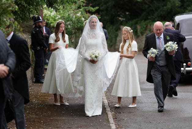 Royals, Great Britain, Wedding of Peter Phillips and Harriet Sperling in Kemble