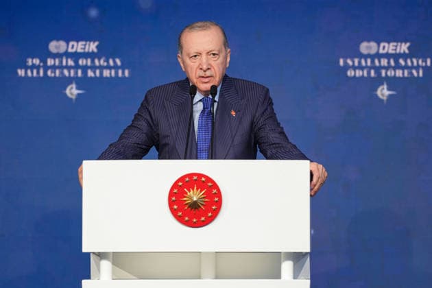 Turkey, Recep Tayyip Erdogan speech in Istanbul