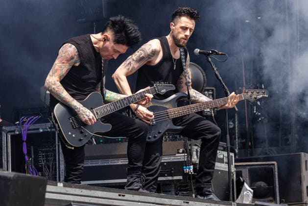 Music, Rock in the Park, Day 2 - Black Veil Brides concert