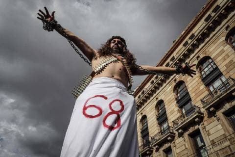 Mexico, anniversary of the massacre of Tlatelolco 1968