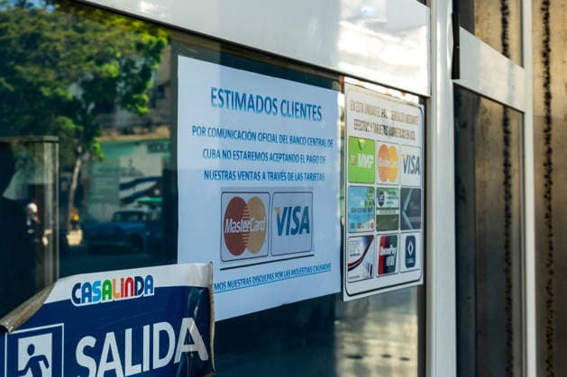 Cuba, dollar-only store in Havana