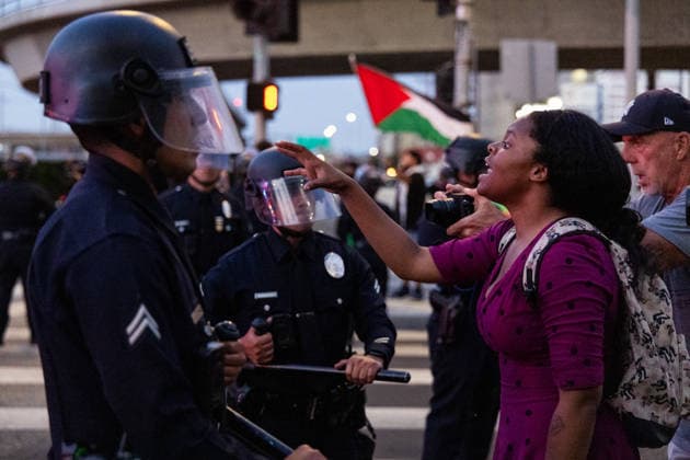 USA, protests against ICE in Los Angeles