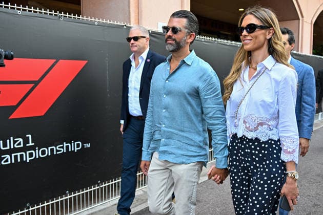 Celebrity, celebrities visit Monaco Grand Prix in Monte-Carlo
