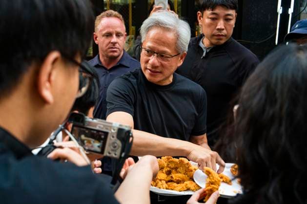 South Korea, visit by Nvidia CEO Jensen Huang