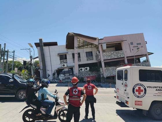 Earthquake in the Philippines