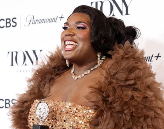 Celebrity, Tony Awards in New York, Qween Jean wins as first transgender living person