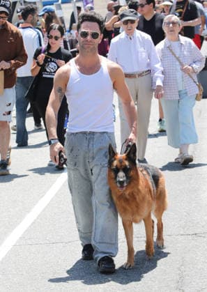 Celebrity, Sasha Farber on the road in Los Angeles