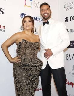 Mexico City, Global Gift Gala with Eva Longoria and Ricky Martin