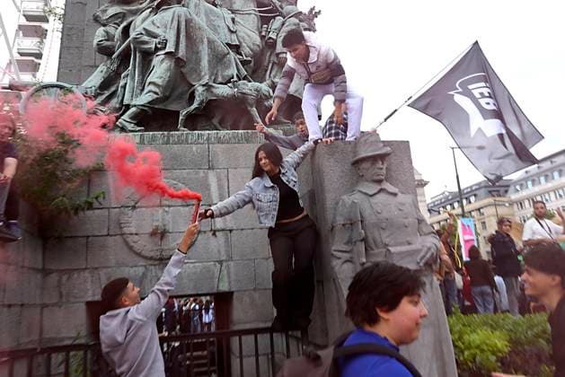 Belgium, protests against police violence in Brussels
