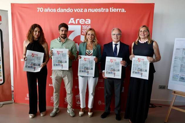 Spain, special edition for the 70th anniversary of Area del Campo de Gibraltar in Palmones