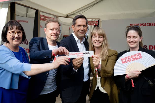 Berlin, Lower Saxony state government summer party