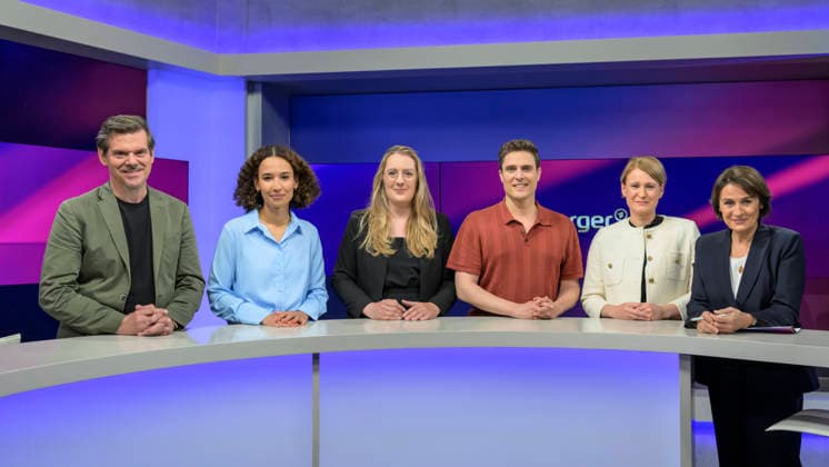 ARD talk show maischberger in Berlin