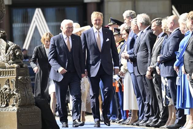 Netherlands, State visit by Frank-Walter Steinmeier, Day 1