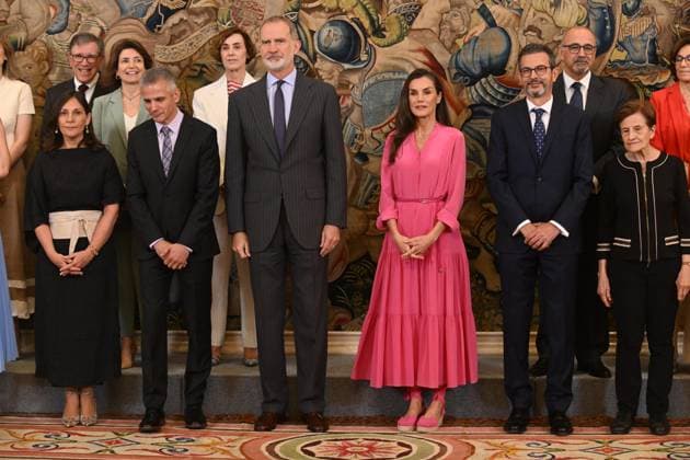 Royals, Spain, King Felipe and Queen Letizia Audience in Madrid