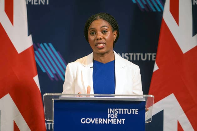 Great Britain, Kemi Badenoch speech in London